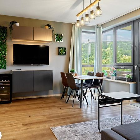 Ferienwohnung Vyhledy Bez Hranic By Mountain Ways Loučná pod Klínovcem Exterior foto